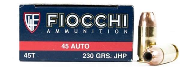 FIO 45ACP 230 JHP 50 - Taurus Savings